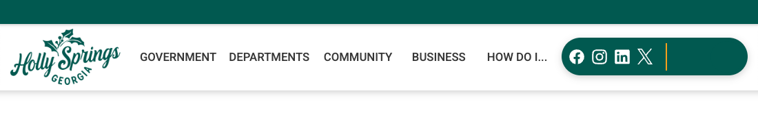 City of Holly Springs, Georgia